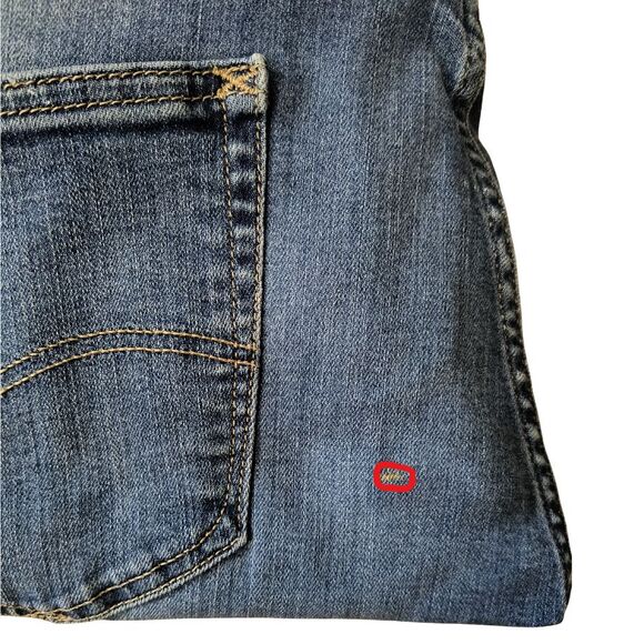 Lee Extreme Motion Slim Fit Straight Leg Jeans Men’s 38x32 Blue Stretch Denim - Picture 6 of 6